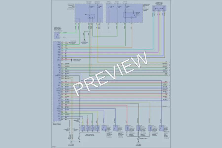2011 Acura RDX Transmission wiring diagram preview