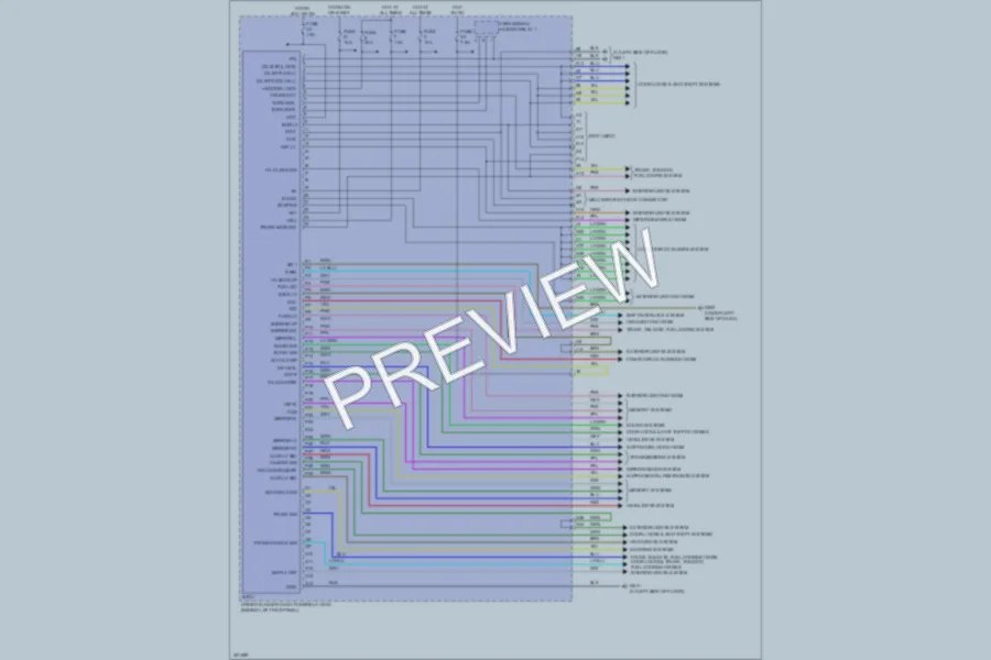 2011 Acura RL Body Control Modules wiring diagram preview