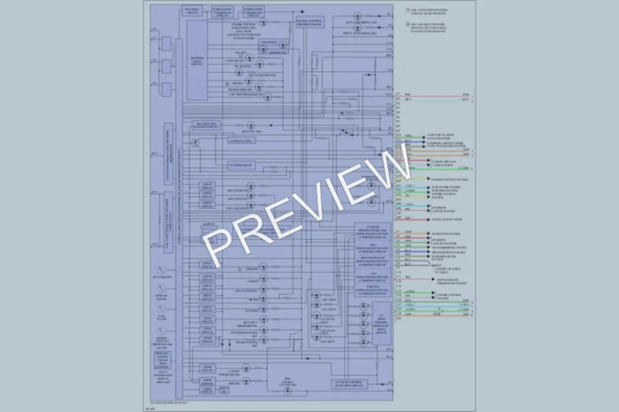 2011 Acura RL Instrument Cluster wiring diagram preview