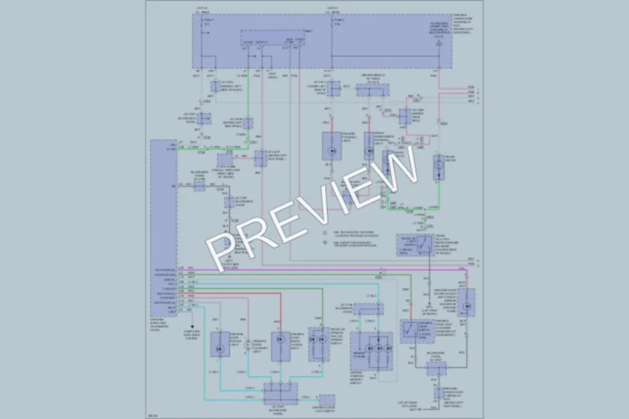 2011 Acura RL Interior Lights wiring diagram preview