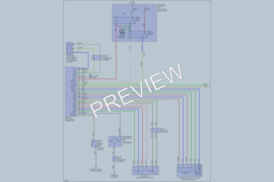 2011 Acura TL Cruise Control wiring diagram preview