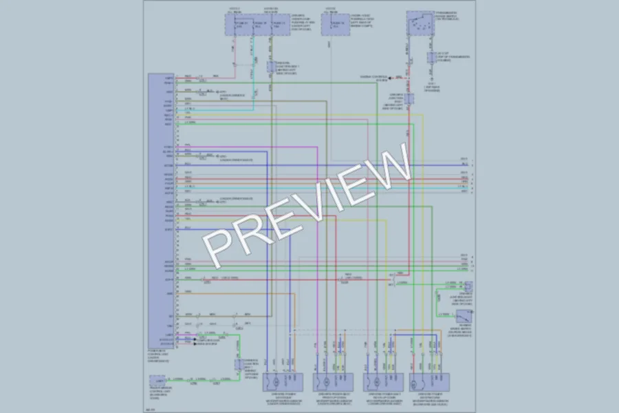 2011 Acura TL Memory Systems wiring diagram preview