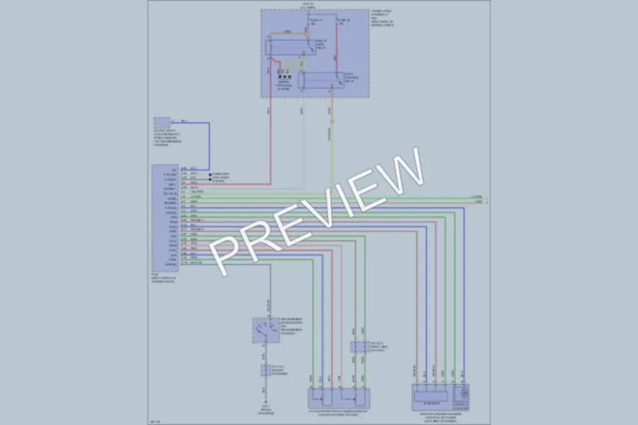 2011 Acura ZDX Cruise Control wiring diagram preview