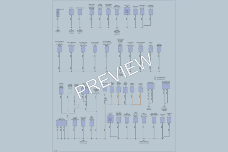 2011 Acura ZDX Ground Distribution wiring diagram preview