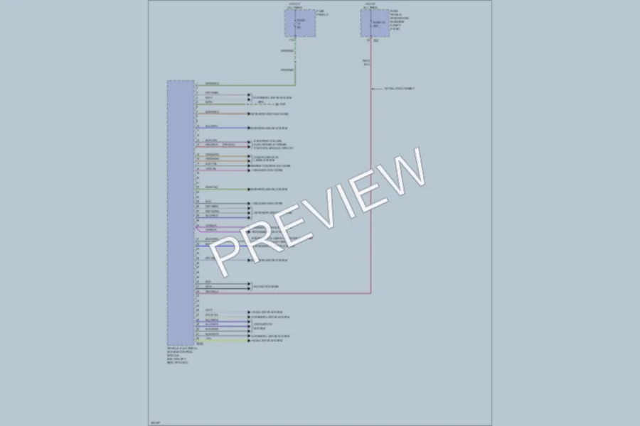 2011 Audi A3 Body Control Modules wiring diagram preview