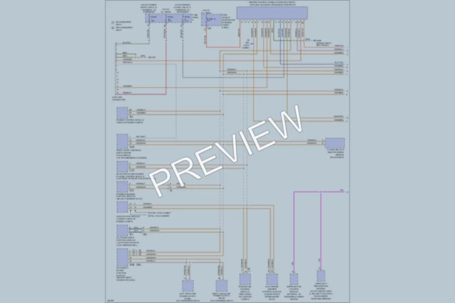 2011 Audi A3 Computer Data Lines wiring diagram preview