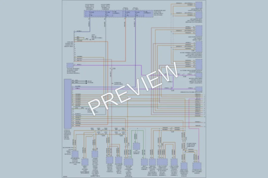 2011 Audi A4 Computer Data Lines wiring diagram preview