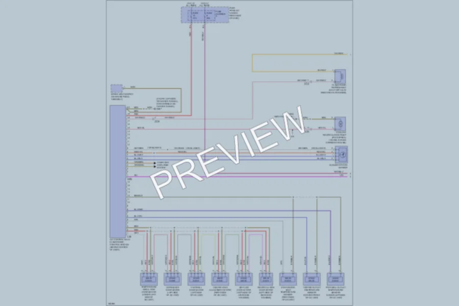 2011 Audi A5 Air Conditioning wiring diagram preview