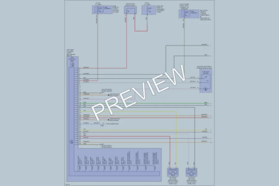 2011 Audi A5 Anti Lock Brakes wiring diagram preview