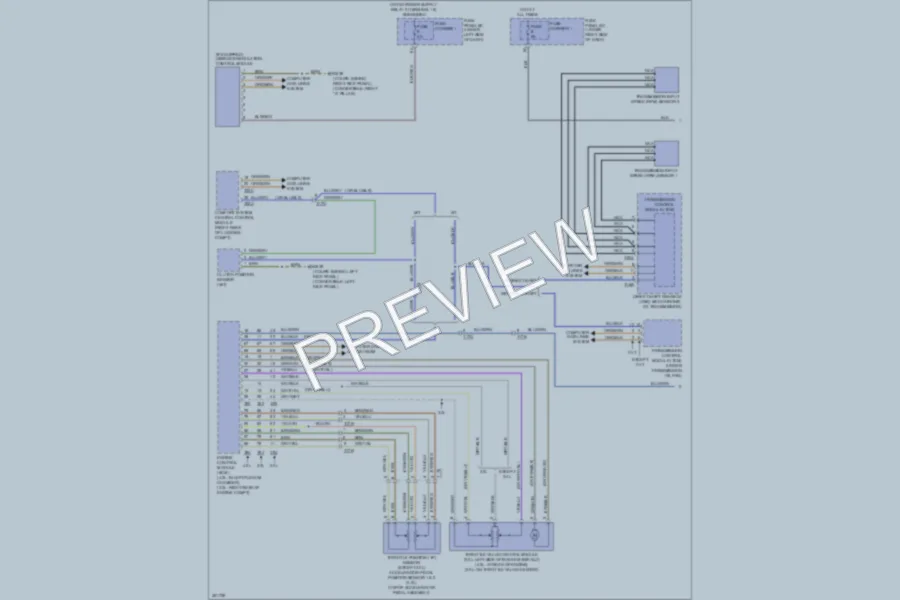 2011 Audi A5 Cruise Control wiring diagram preview