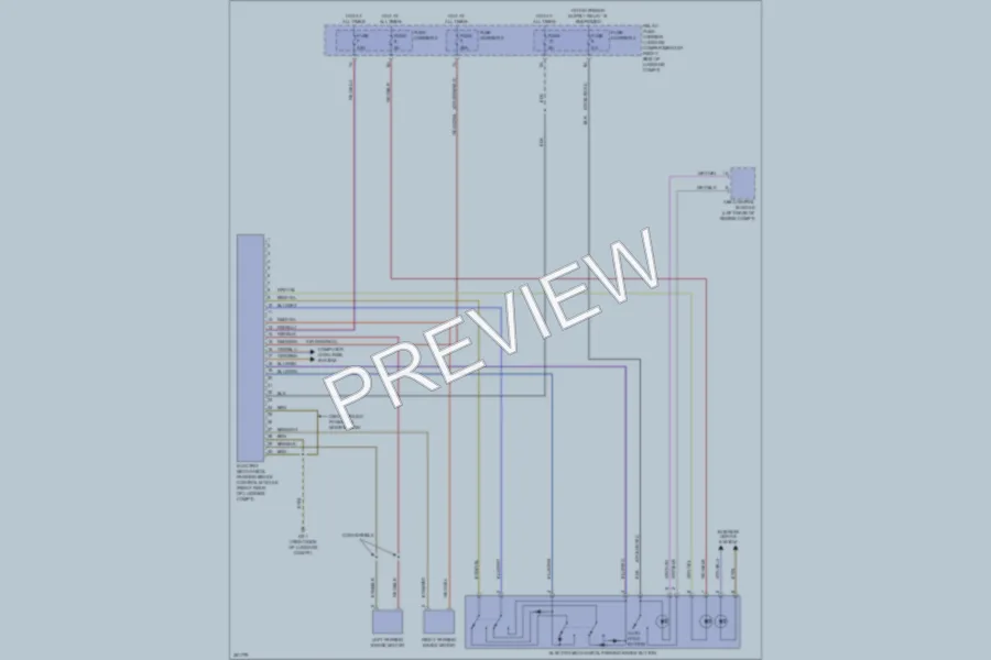 2011 Audi A5 Shift Interlock wiring diagram preview