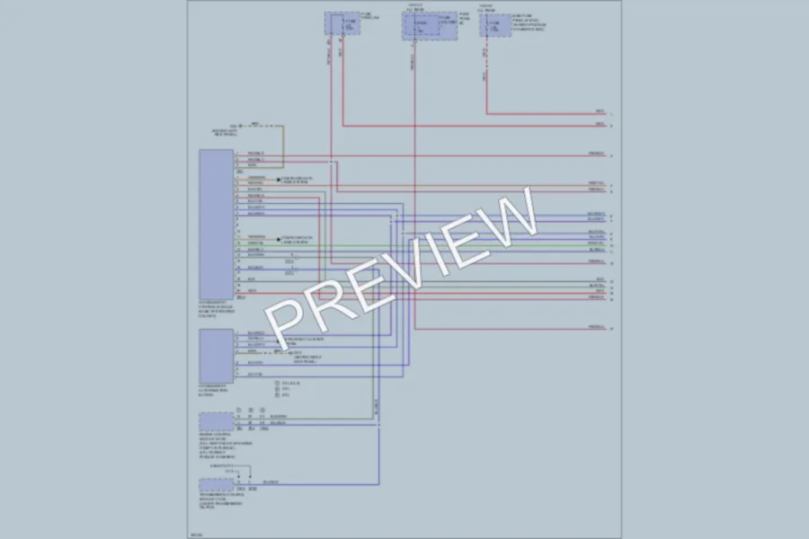 2011 Audi A6 Anti Theft wiring diagram preview