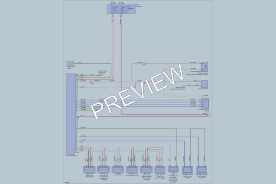 2011 Audi Q5 Air Conditioning wiring diagram preview