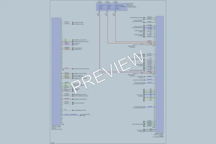 2011 Audi Q5 Body Control Modules wiring diagram preview