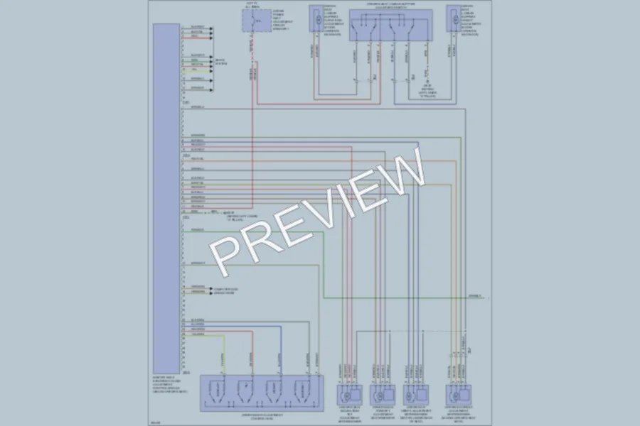 2011 Audi Q5 Memory Systems wiring diagram preview
