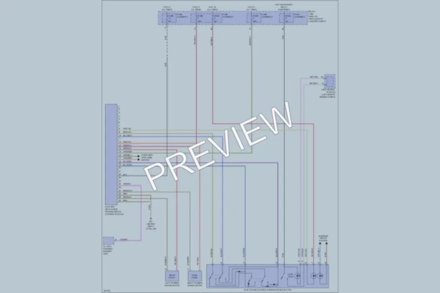 2011 Audi Q5 Shift Interlock wiring diagram preview