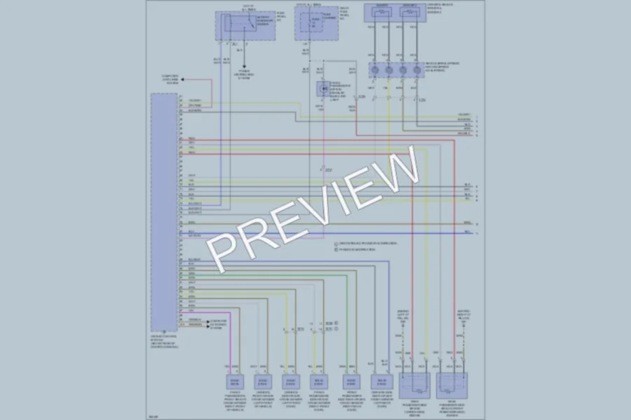 2011 Audi Q5 Supplemental Restraints wiring diagram preview