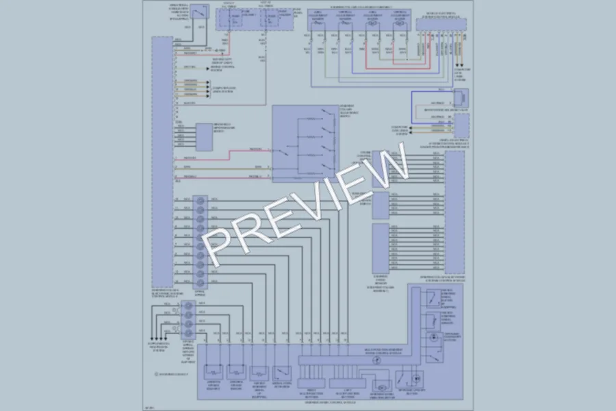 2011 Audi Q7 Electronic Power Steering wiring diagram preview