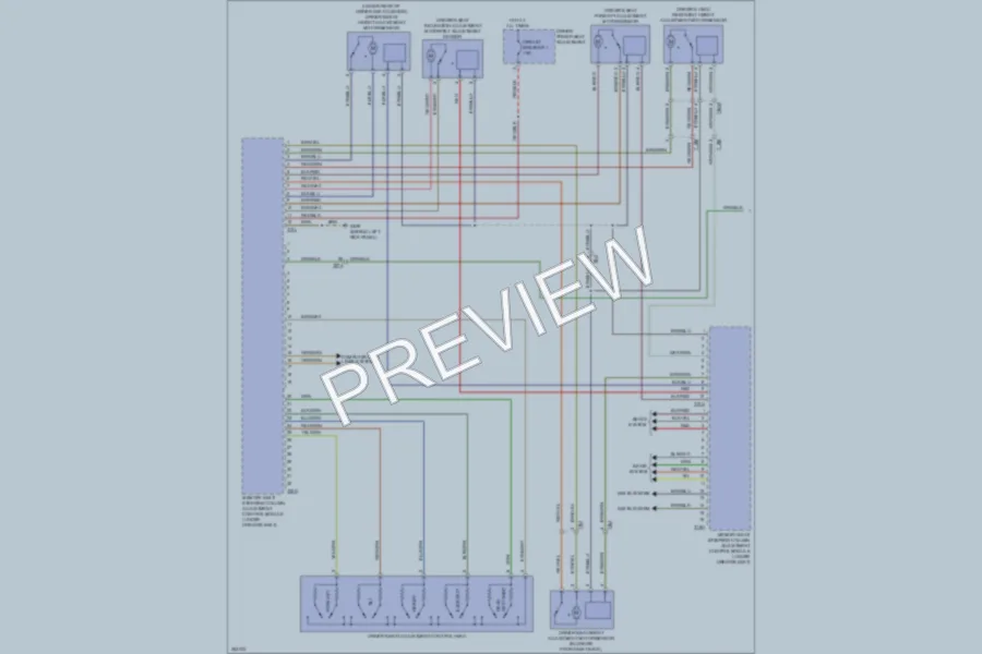 2011 Audi S4 Memory Systems wiring diagram preview