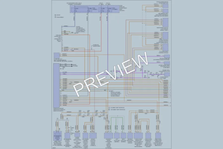 2011 Audi S5 Computer Data Lines wiring diagram preview