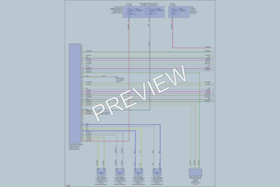 2011 Audi S5 Electronic Suspension wiring diagram preview