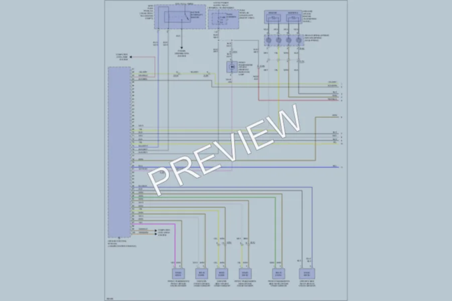 2011 Audi S5 Supplemental Restraints wiring diagram preview