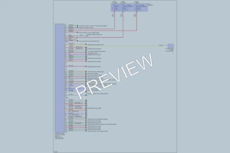 2011 Audi S6 Body Control Modules wiring diagram preview