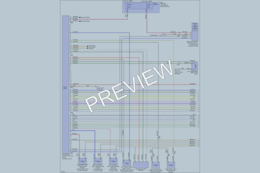 2011 Audi TT Air Conditioning wiring diagram preview