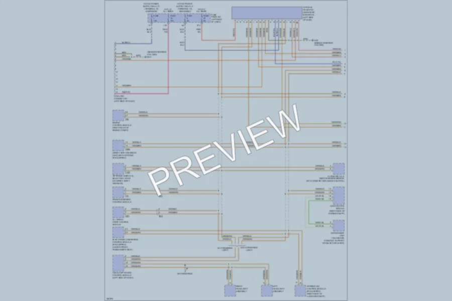 2011 Audi TT Computer Data Lines wiring diagram preview