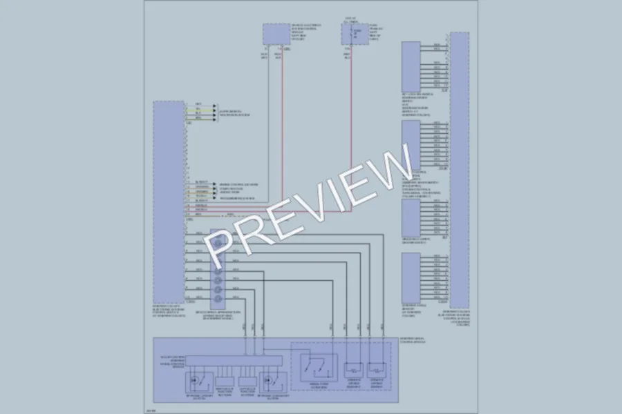 2011 Audi TTS Body Control Modules wiring diagram preview
