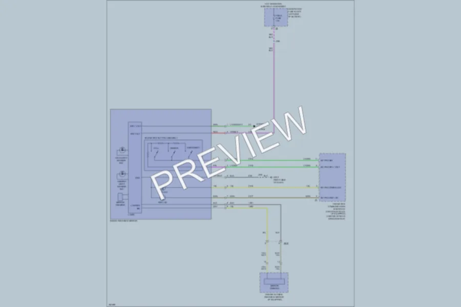 2011 Buick LaCrosse Power Mirrors wiring diagram preview