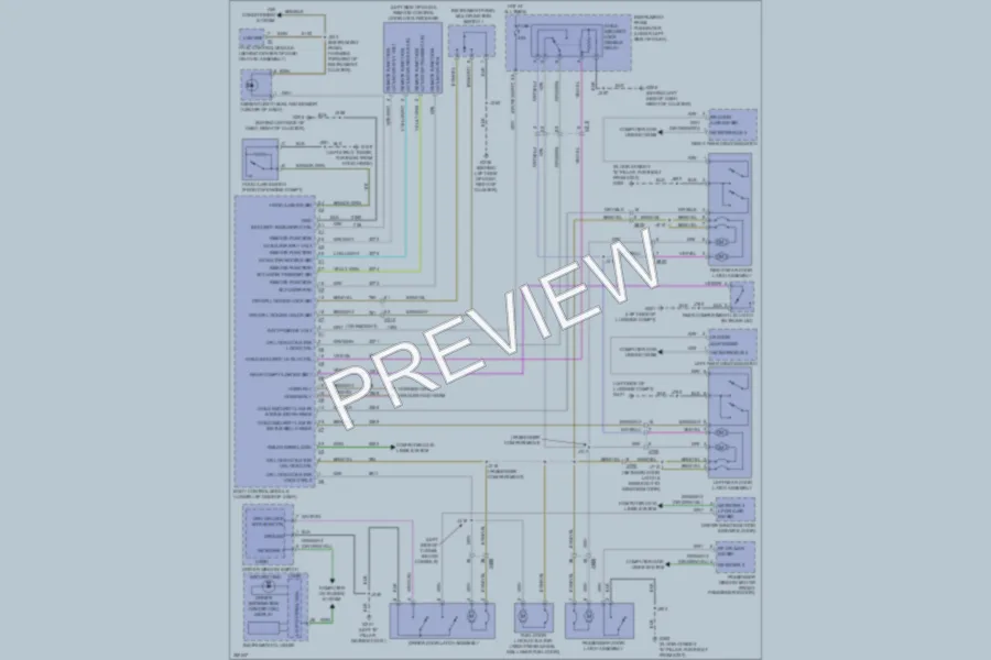 2011 Buick Regal Anti Theft wiring diagram preview