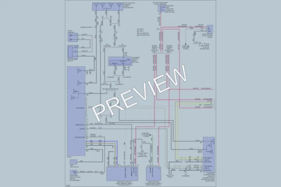 2011 Buick Regal Radio wiring diagram preview