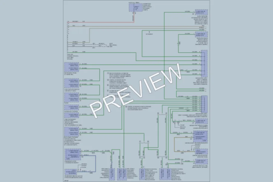 2011 Cadillac CTS Computer Data Lines wiring diagram preview