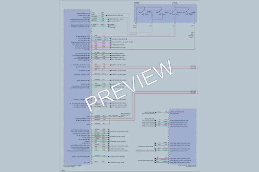 2011 Cadillac CTSV Body Control Modules wiring diagram preview