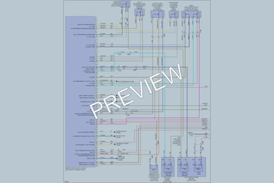 2011 Cadillac CTSV Engine Performance wiring diagram preview