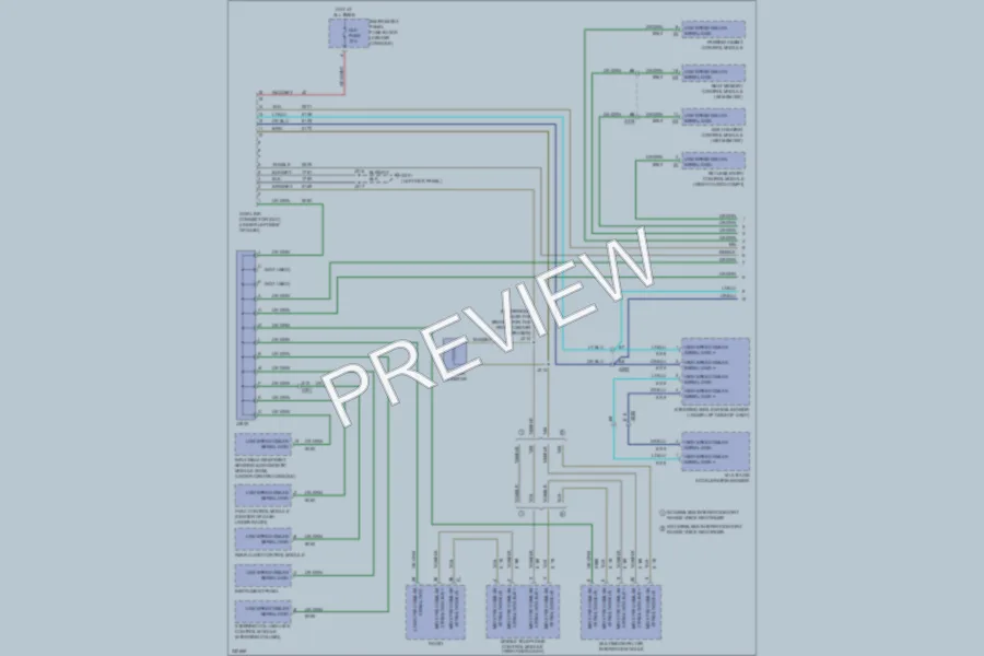 2011 Cadillac SRX Computer Data Lines wiring diagram preview