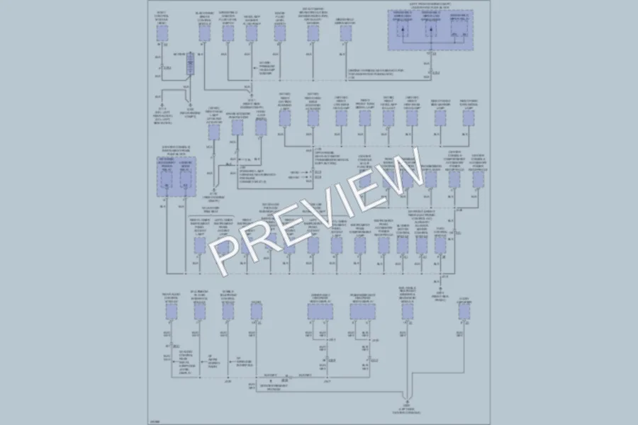 2011 Cadillac SRX Ground Distribution wiring diagram preview