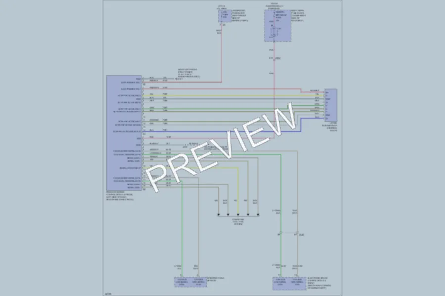 2011 Cadillac STS Electronic Power Steering wiring diagram preview
