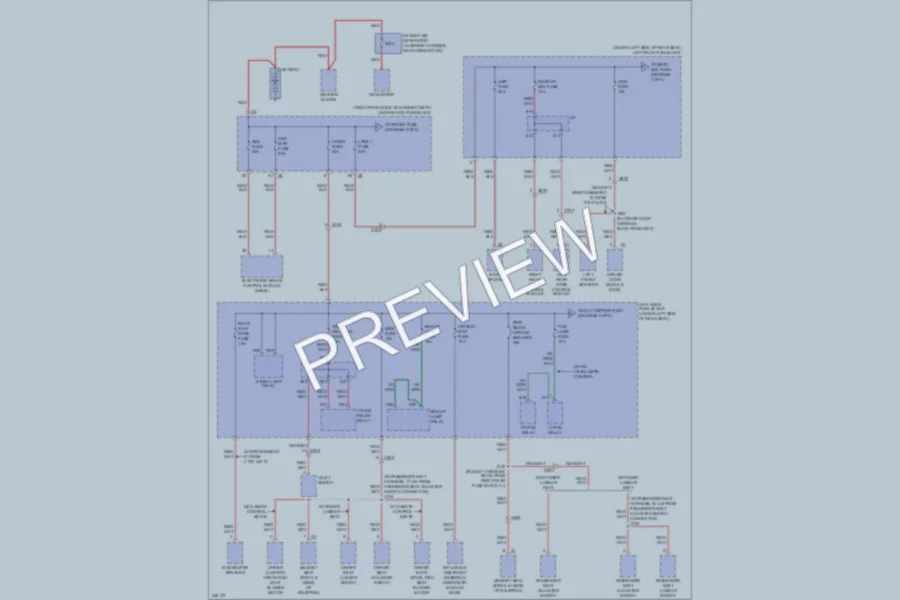 2011 Cadillac STS Power Distribution wiring diagram preview