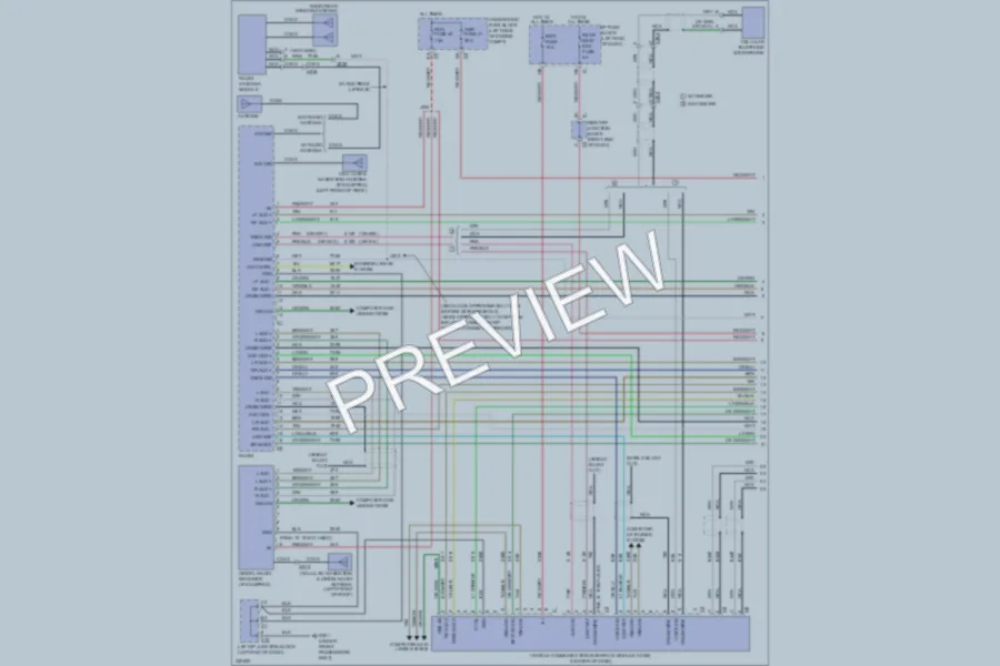 2011 Chevrolet Avalanche Radio wiring diagram preview