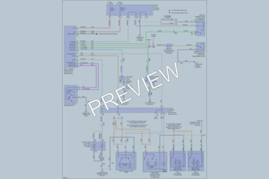 2011 Chevrolet 1500 Interior Lights wiring diagram preview