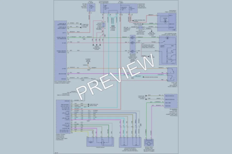 2011 Chevrolet 1500 Cruise Control wiring diagram preview