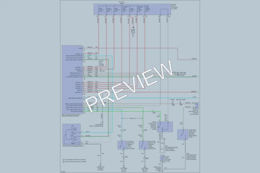2011 Chevrolet 1500 Warning Systems wiring diagram preview