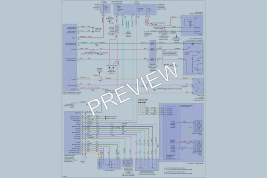 2011 Chevrolet 2500 Hd Cruise Control wiring diagram preview