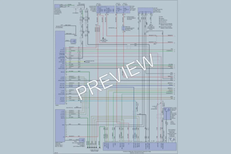2011 Chevrolet 2500 Hd Navigation wiring diagram preview