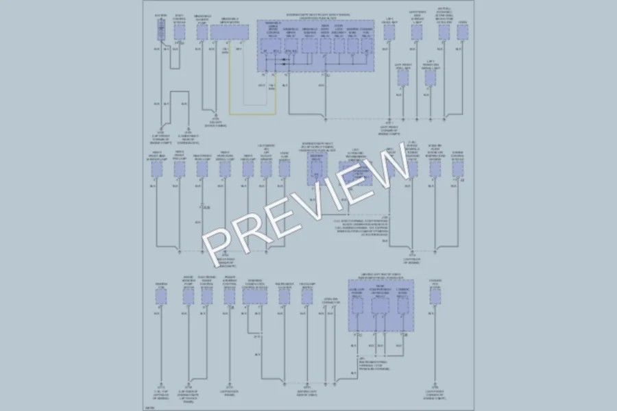 2011 Chevrolet Cruze Ground Distribution wiring diagram preview