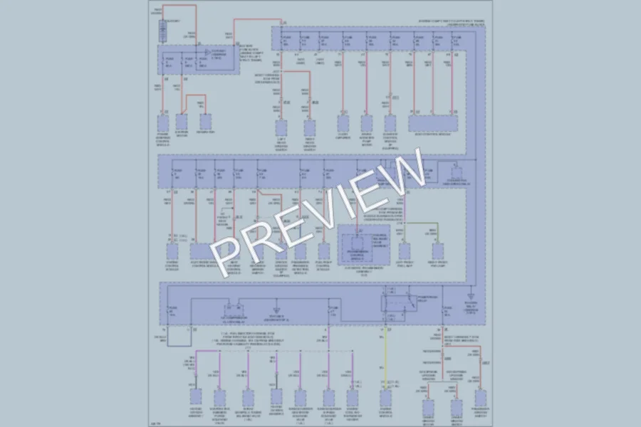 2011 Chevrolet Cruze Power Distribution wiring diagram preview