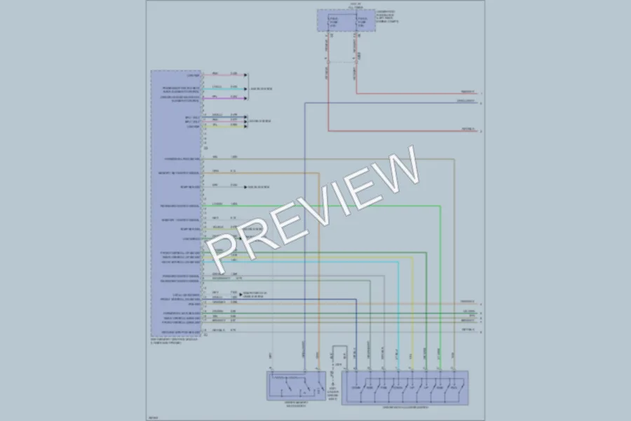 2011 Chevrolet Equinox Memory Systems wiring diagram preview