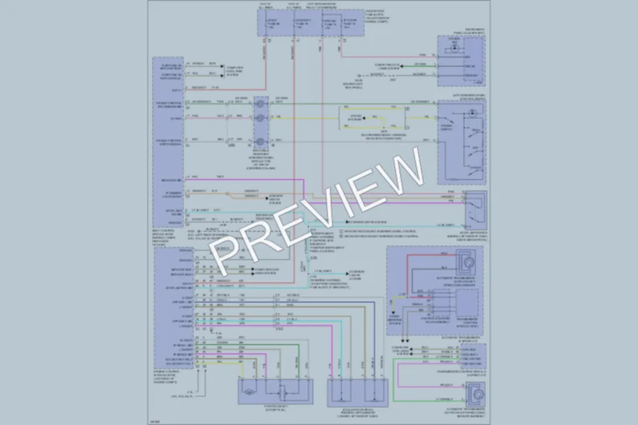 2011 Chevrolet G3500 Cruise Control wiring diagram preview